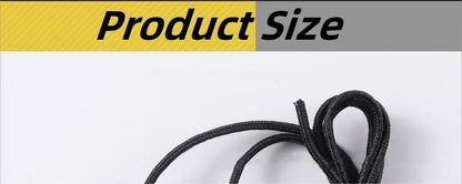 easy installation Automatic Shoelaces Without ties Black white Swivel Buckle Laces Thick Rope Sneakers Shoelace Shoe Accessories