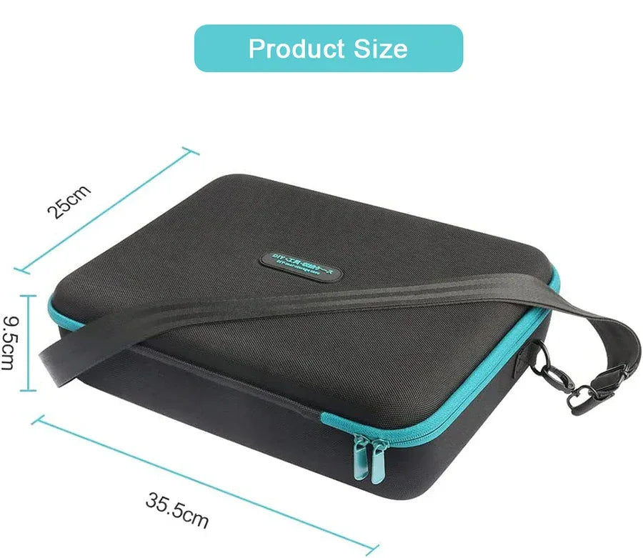 Waitley Portable Tool Battery Storage Case Waterproof accessories box For Makita ect batteries store carry, Can DIY partition
