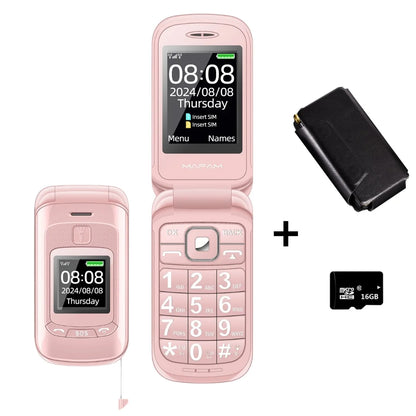 Mafam F899 Small Cover Folded Elderly Mobile Phone For Seniors Dual Display SOS Button Fast Quick Call Anti-Scratch Low Price