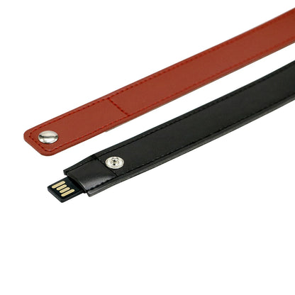 Pendrive 256GB USB Flash Drive Leather with Metal Keychain 64GB 32GB 8GB Business Usb Memories Disk 128GB Pen Drive Memory Stick