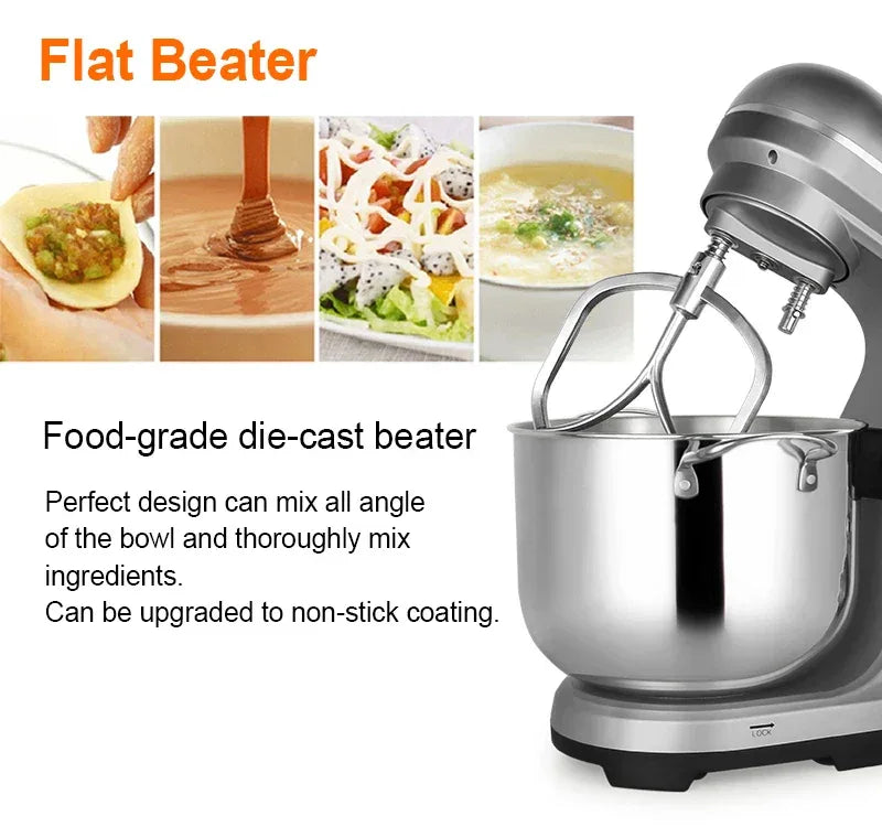 Kitchen 11 Liters Big Capacity Food Mixer 2000w Electric Food Stand Dough Mixer with Stainless Steel Bowl