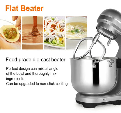 Kitchen 11 Liters Big Capacity Food Mixer 2000w Electric Food Stand Dough Mixer with Stainless Steel Bowl
