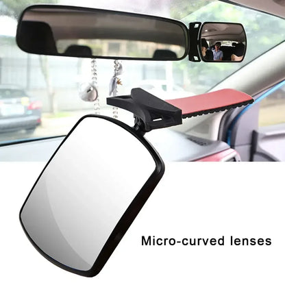 Auto Observing Back Seat Auxiliary Mirror Rotating Baby Car Rearview Baby Monitor Car Safety View Back Seat Mirror Car Interior