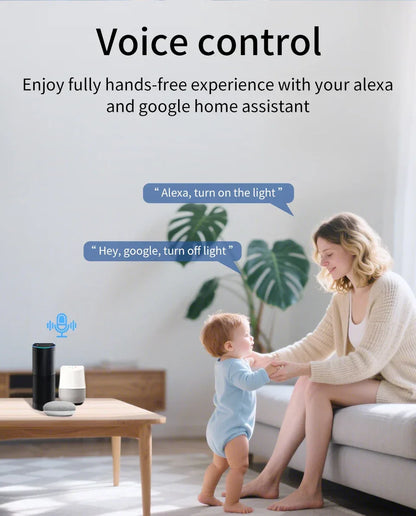 1/2/3 Channels 16A/10A/5A 100-240V Zigbee 3.0 Smart Wireless Switch Smart Home APP Voice Control Work with Alexa Google Home