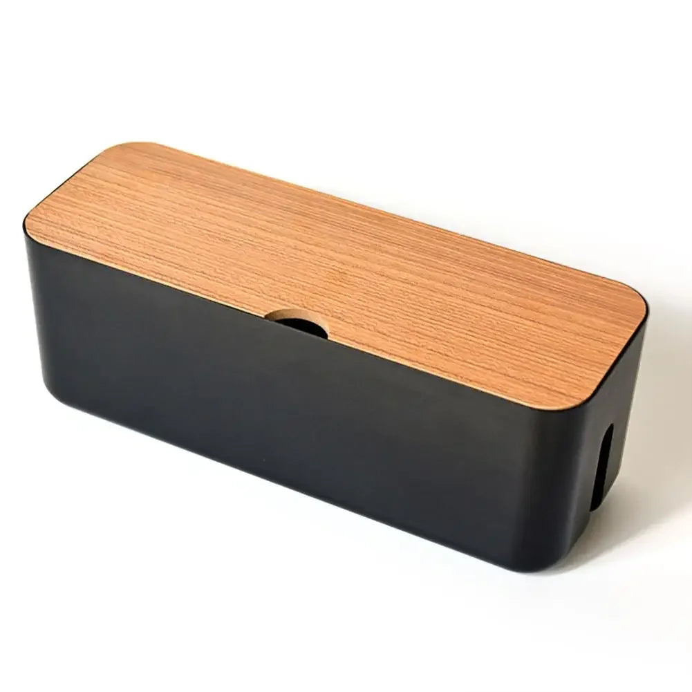 Cable Storage Box Power Strip Wire Case Anti Dust Charger Socket Organizer Network Line Storage Bin Charger Wire Management New