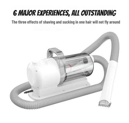 Pet multi-functional hair trimmer dog vacuum set all-in-one machine pet beauty device vacuum cleaner hair clipper