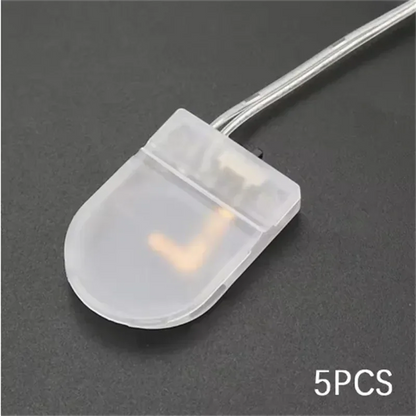 5PCS Single Slot CR2032 CR 2032 Button Coin Cell Battery Holder Case Cover With ON-OFF Switch leads Wire 3V Battery Box