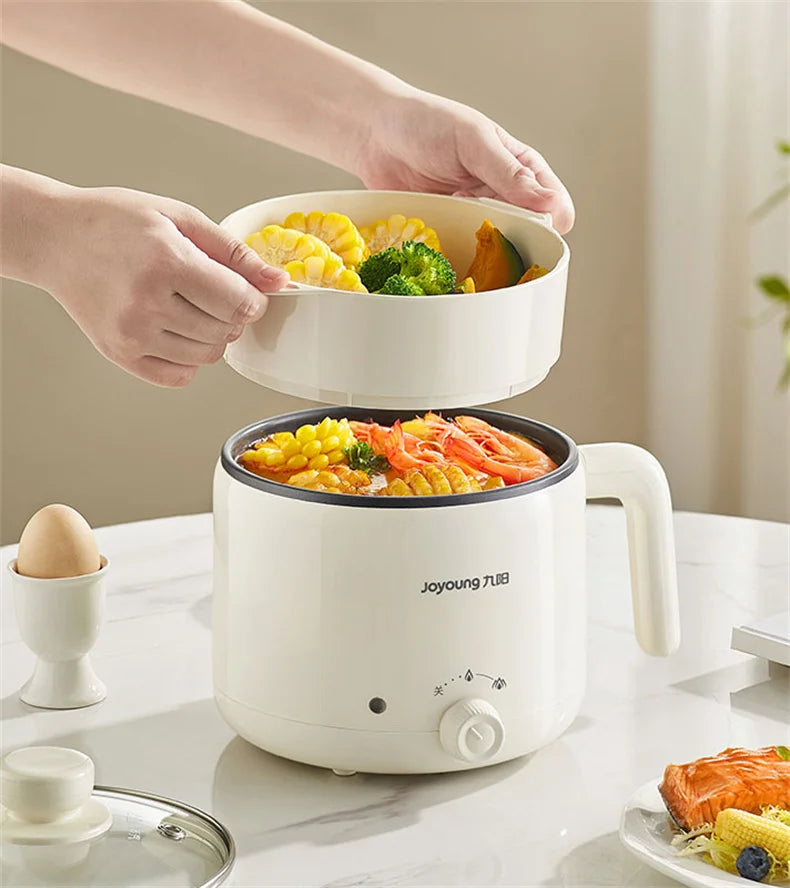 Joyoung Multi Electric Cooker Non-stick Coating Liner Electric Cooking Pot Mini Hot Pot For Home Kitchen 800W