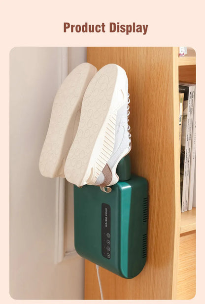 Boots Shoes Dryer Deodorizer with Heat Dehumidifier Device Foot Warmer Heater for Home Adjustable Portable Electric Shoes Dryer