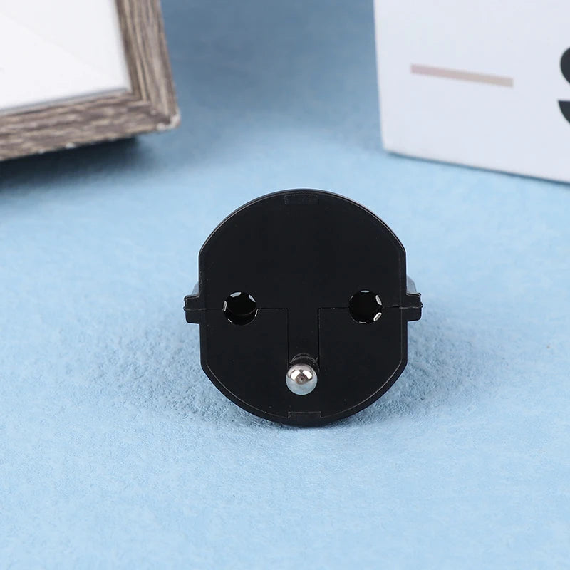 1PC Plug Travel Adapter Europe German TO Swiss Plugs 10A 250V Power Plug EU To Switzerland Electrical Plug Adapter