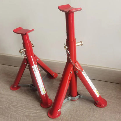 Folding telescopic jack security bracket Auto repair tools 2 Tons 25~36cm 3 Tons 27~45cm Height increasing Tool