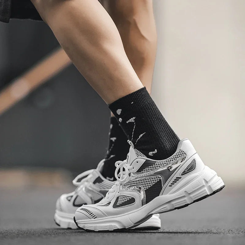 Women's Luxary Chunky Sneakers 2024 Mesh Breathable Shoes for Men Sports Running Casual Ladies Fitness Vulcanize Shoes