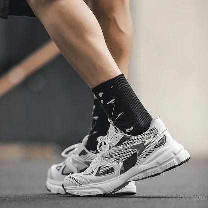 Women's Luxary Chunky Sneakers 2024 Mesh Breathable Shoes for Men Sports Running Casual Ladies Fitness Vulcanize Shoes