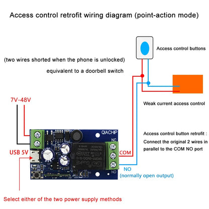 EWelink Dry Contacts Smart WiFi Relay Smart Switch DC5V-48V Wireless Remote Control 1 Way Alexa Google Home