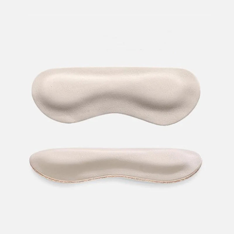 Cowhide Heel Protectors Stickers Sneakers Heels Feet Pads Genuine Leather Non Slip Shoe Pads Foot Pain Relievers Shoes Inserts