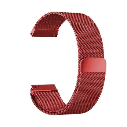Milanese Strap For Garmin Vivoactive 6 5 4 4s 3 Venu 2 2Plus 2s 3 3s Venu4 SQ 2 Music 18 20 22mm Stainless Steel SmartWatch Band