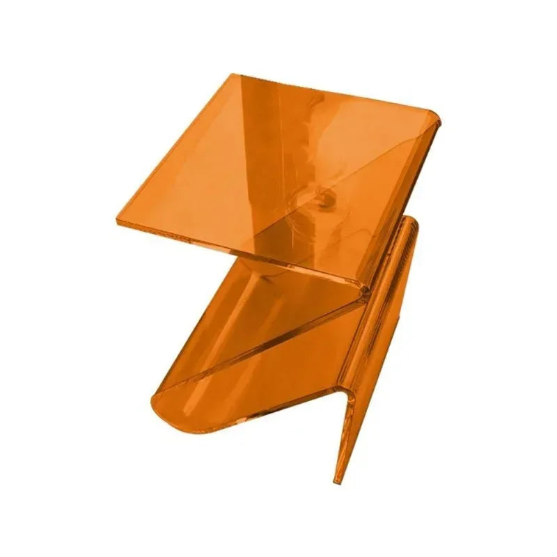 Hot Internet Celebrity Acrylic Creative Small Table Home Living Room Bedside Table Personality Simplicity Special Shape Small Co