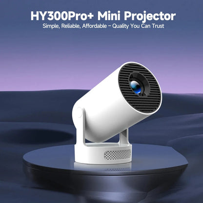 Magcubic HY300 Pro+ Android14 Projector 8000 Lumens 720P Outdoor Portable Movie Home with 5W Speaker WiFi6 BT5.4 Upgrated HY300