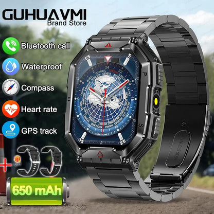 2025 New Men's Smart Watch 360 * 360 HD Touch Screen Sports Waterproof Smartwatch Health Monitoring Bluetooth Call Smart Watches