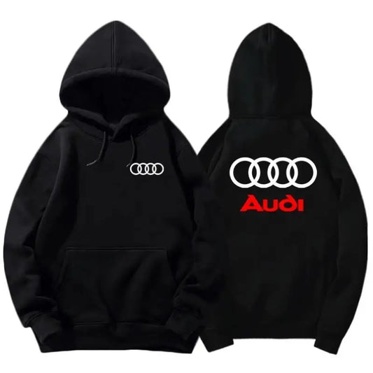 Audi Car Performance Car Department Modified Culture RS Peripheral Casual Men and Women Pullover Hoodie Sweater