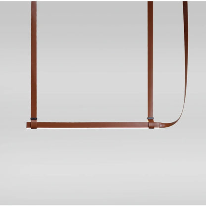 Minimalist LED Leather Pendant Chandelier Dining Table Hanging Lamp Office Pendant Lamp For Hotel Chandeliers Belt Home Decor
