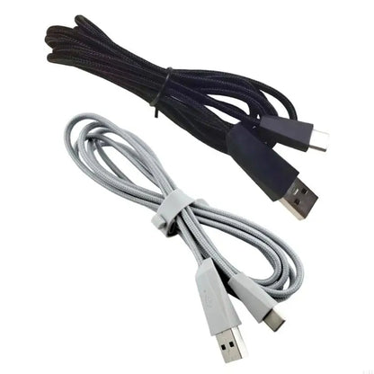 PVC Replacement Charging Cable For ROG DeltaS Headphones Data Cord 180cm K1KF