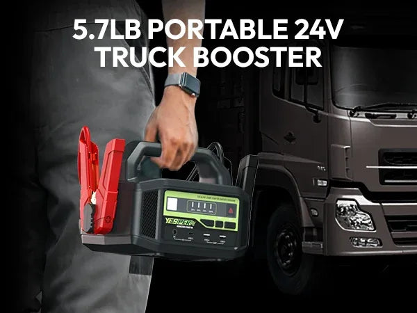 YESPER 24V Jump Car 6000A Peak Jump Starter For car Truck Portable Truck Battery Starting Device External battery