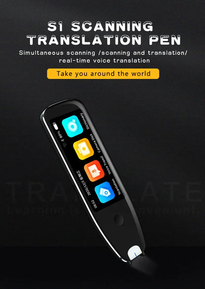 MSAI S10 Smart Scan Translator Pen Offline Extract 21 Languages Photo Translate 134 Voice Translation Dictionary Recorder ﻿