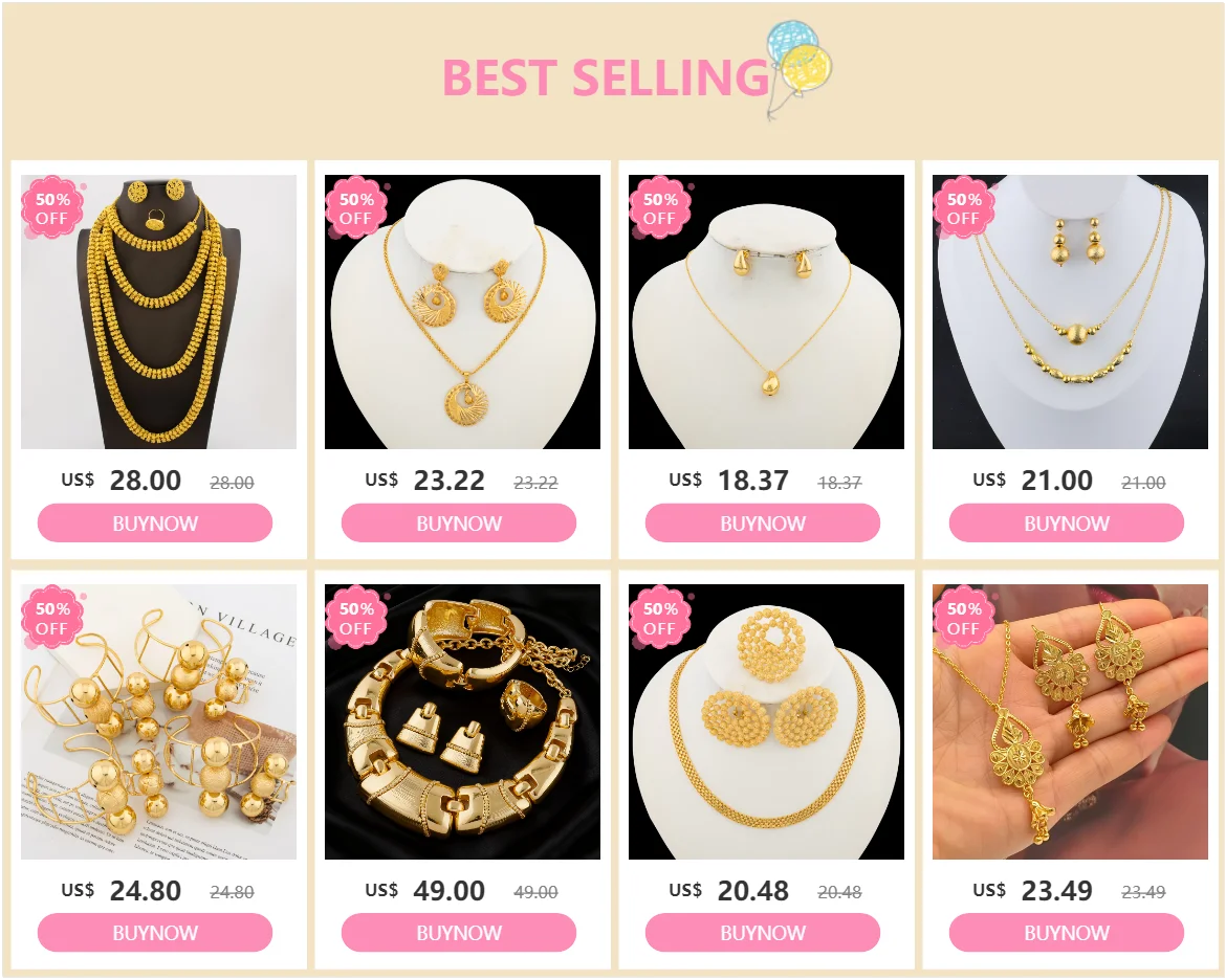 African Jewelry Set Irregular Design Hoop Earrings and Pendant 2PCS Set for Weddings Bridal Necklace Earrings Accessory