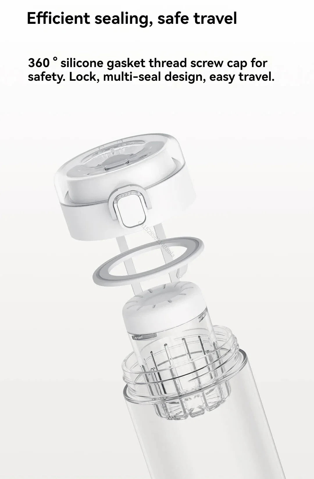 2025 Mijia Magnetic Tea Warehouse Cup Portable 800ml Tritan One-touch Pop-up Lid Water Bottle Tea Filtration Water Cup
