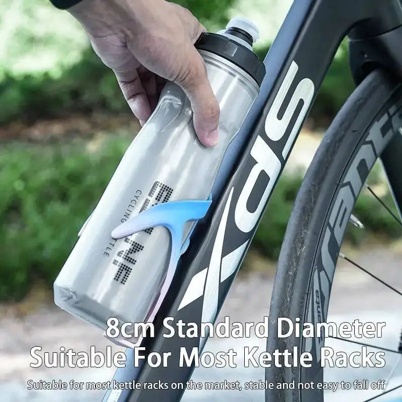 ESLNF Road Dual Bike Thermal Layer Leak-Proof 720Ml Keeping Bicycle Water Kettle Outdoor Cycling Sports Bottle