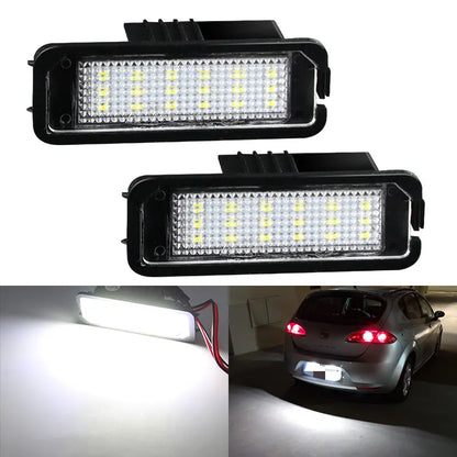 2Pcs For Porsche Cayenne 958 92A 2011 2012 2013 2015 2015 2016 2017 2018 2019 2020 2021 2022 LED Number License Plate Lights
