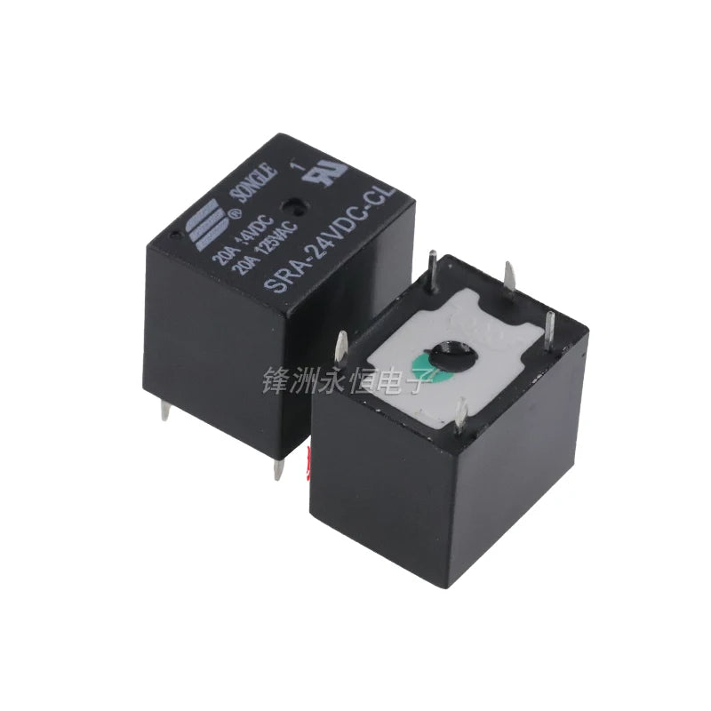 5Pcs Original New SRA-05VDC-AL SRA-12VDC-AL SRA-24VDC-AL -CL 20A 4Pin 5Pin 5V 12V 24V Automobile relay