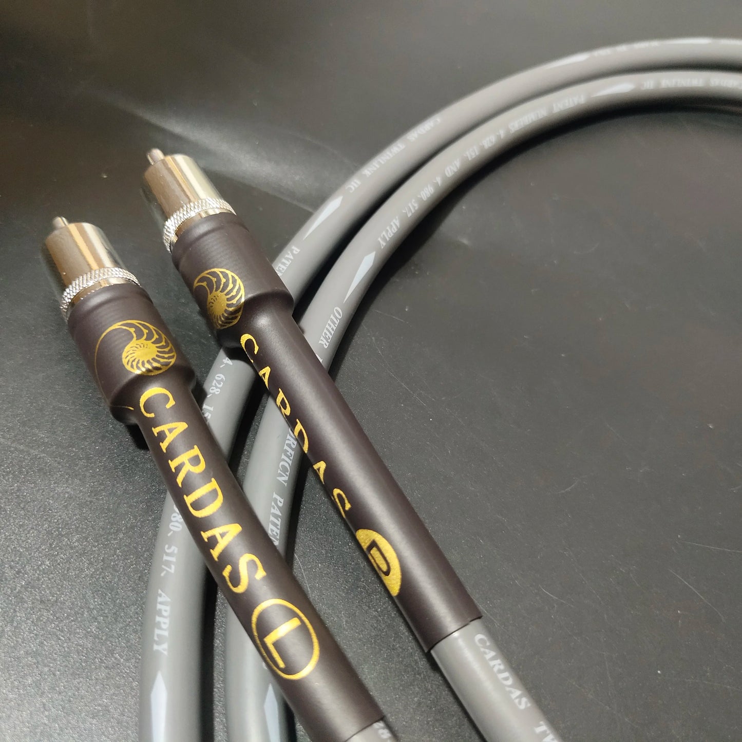 CARDAS TWINLNK IIC oxygen-free copper OFC audiophile RCA to RCA audio cable signal line with original silver plated RCA plug