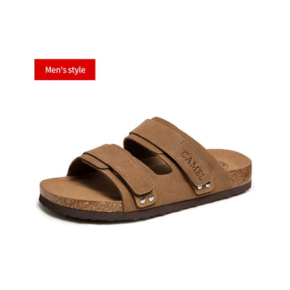 GOLDEN CAMEL Men's Shoes Non-slip Retro Breathable Casual Shoes for Men Women Beach Sandals Summer Fashion Shoes Luxury