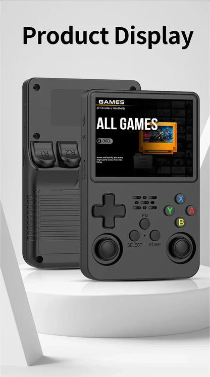 New R36HD Retro Handheld Video Game Console ARKOS System 3.5 Inch IPS Screen Classic Portable Pocket Video Player Games Boy Gift