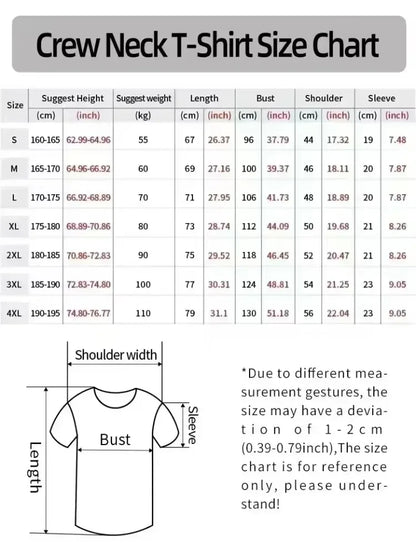Streetwear Rules The World Graphic Oversized T Shirt Shorts Men Bold Typology Short Sleeve Crew Neck Casual Top Street Style