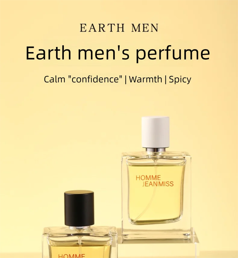 Pheromones Perfume For Men  Earth Fresh Long Lasting Fragrance High End Woody Aromatic Cologne Spray Natural Scent Parfume