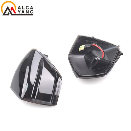 Car Dynamic Turn Signal Light For Ford S-Max 07-14 Kuga C394 08-12 C-Max 11-19 LED Mirror Repeater Sequential Indicator Blinker