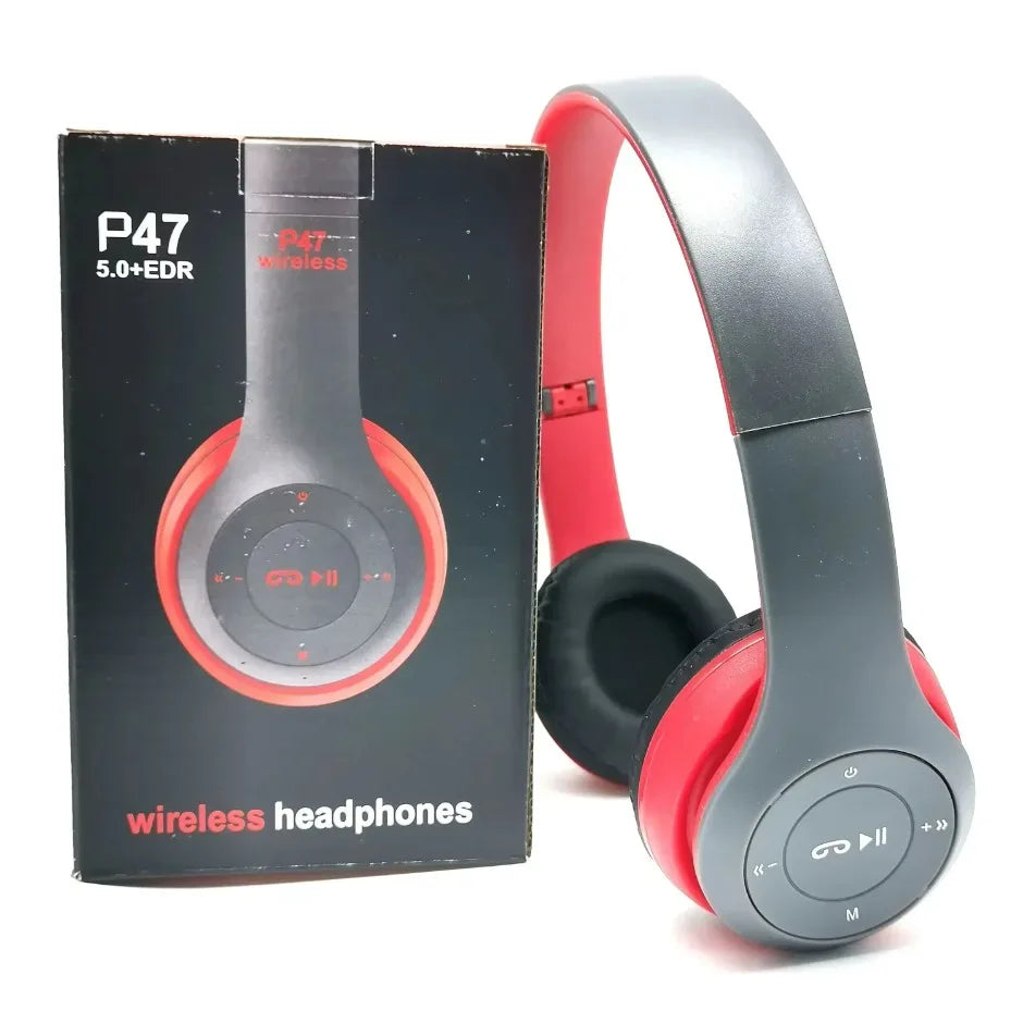 Multifunctional Portable Foldable Headmounted Wireless Bluetooth 5.0 Headset For Bluetooth connection TF Card Wired Connection