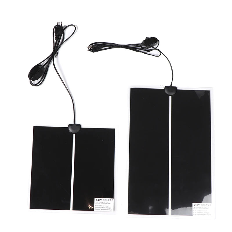 5-14W Terrarium Reptiles Heat Mat Climbing Pet Heating Warm Pads Adjustable Temperature Controller Mats EU