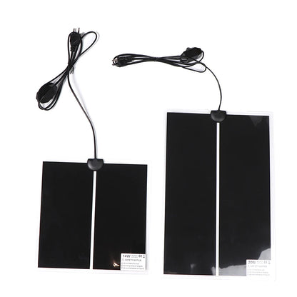 5-14W Terrarium Reptiles Heat Mat Climbing Pet Heating Warm Pads Adjustable Temperature Controller Mats EU
