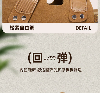 GOLDEN CAMEL Men's Shoes Non-slip Retro Breathable Casual Shoes for Men Women Beach Sandals Summer Fashion Shoes Luxury