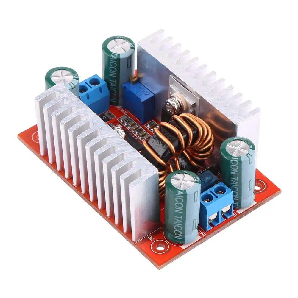 1pc 8.5-50V to 10-60V Voltage Charger Step Up Module DC 400W 15A Step-up Boost Converter Constant Current Power Supply LED Drive