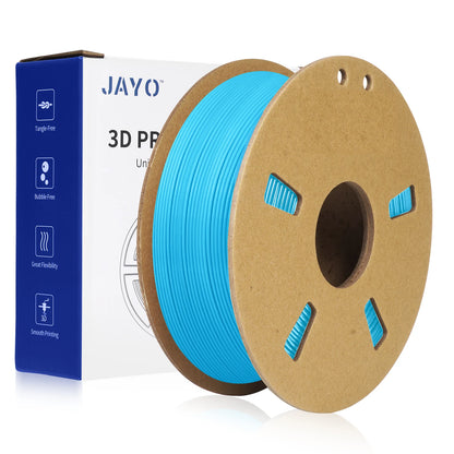 JAYO PETG/PLA+/SILKPLA/PLAMeta/PLAMatte/ABS/ PLA Filament 1.75mm 1.1/0.65KG 3D Printer Filament For FDM 100% No Bubble Mix Color