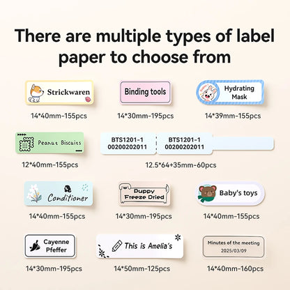 Niimbot D11 D110 D101 H1S Mini Thermal Printer Pocket Label Maker USB Bluetooth Label Stick Printer Inkless DIY Name Price Tag