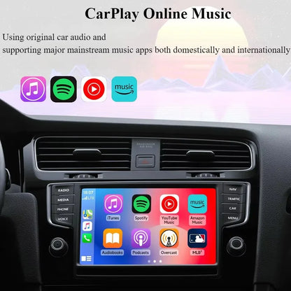 NEW mini Wireless CarPlay Android Auto Wireless Adapter Smart Mini Box Plug And Play WiFi Fast Connect Universal