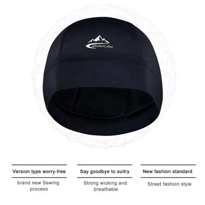 Cooling Cap Helmet Lining Breathable Sweat Wicking Cycling Sports Running Hat Comfortable Outdoor Hiking Cap Quick Dry Cap