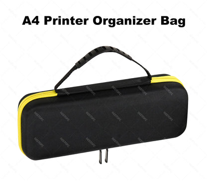 Mini Portable A4 Printer Handbag Storage Case Made Of EVA Large Capacity for A40 Tattoo Printer Peripage Travelling Carry Bag