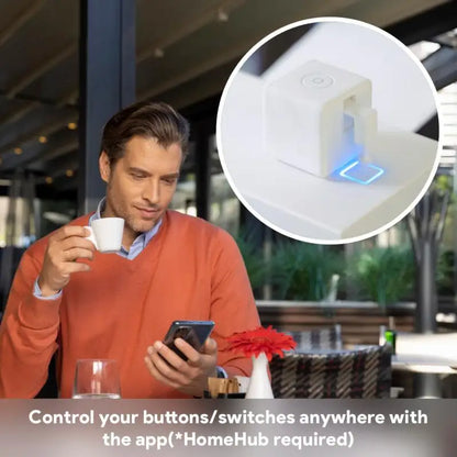 Tuya Zigbee Fingerbot Plus Smart Fingerbot Switch Button Pusher Smart Life Timer Voice Control Support Bluetooth Alexa Google